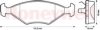 BENDIX 571916B Brake Pad Set, disc brake